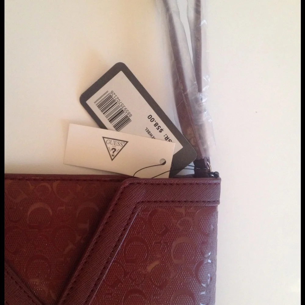 Guess nwt burgundy